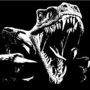 Raptor Velociraptor Pick Up Side Rear Window Bed Hood Door Graphic Vinyl Decal Truck Car Pickup Sticker Tailgate