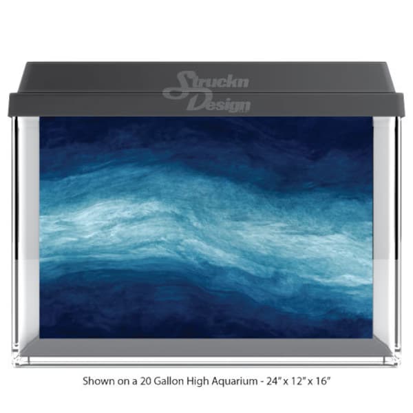 Aquarium Background Cling Etsy