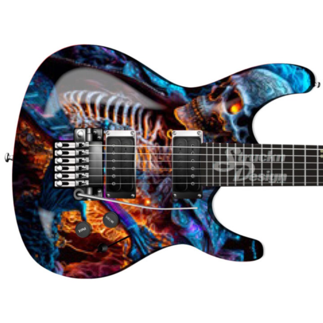 Rocktile Pro ST60-SKULL Chitarra Elettrica Design Skull (1 - Foto 9