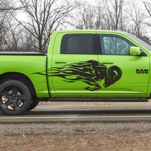Dodge cheap truck decals