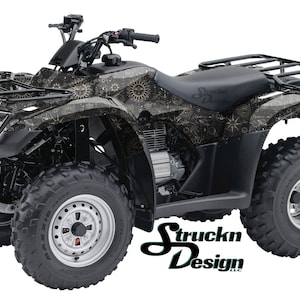 月 惑星 星 太陽 ブラック 4 フィート x 10 フィート デカール ビニール グラフィック パターン ラップ キット ATV UTV ゴルフ カート オートバイ スクーター バイク キャスト ラミネート