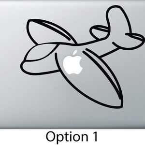 Airplane Cute Airline Computer Laptop Vinyl Decal Sticker USA - Etsy