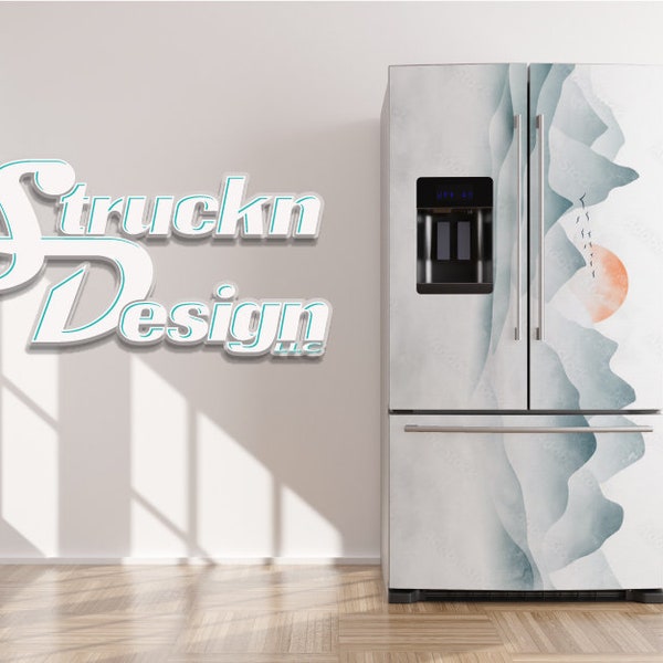 Refrigerator Wrap Etsy