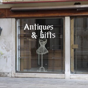 Custom Vinyl Decal Business Letters Window Car Van Truck 1 23 X 50 Door ...