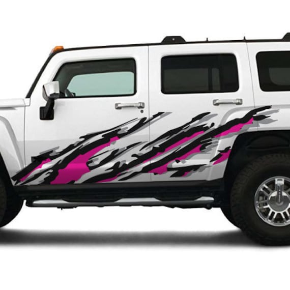 Pink car decal deals