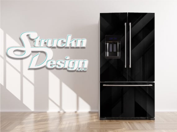 charcoal grey fridge