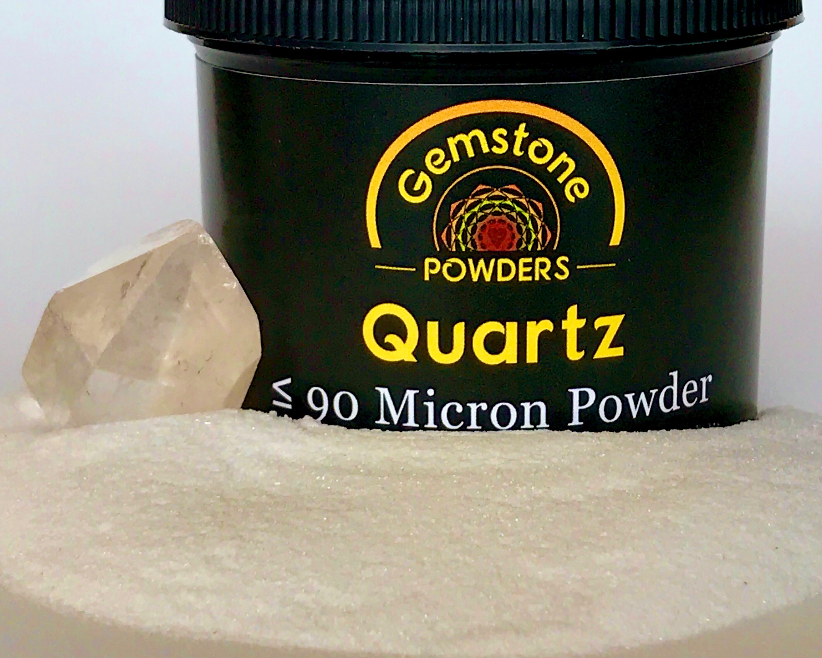 Quartz Powder 90 Micron Inlay Gemstone Rock Orgon Etsy