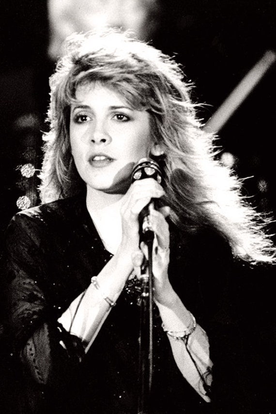 Stevie Nicks Fleetwood Mac Music Legend 8x10 Custom Photo 5f5 Etsy