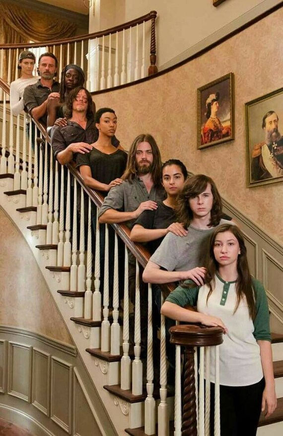 The Walking Dead Season 8 5x11 Glossy Photo Season 8 Cast Etsy