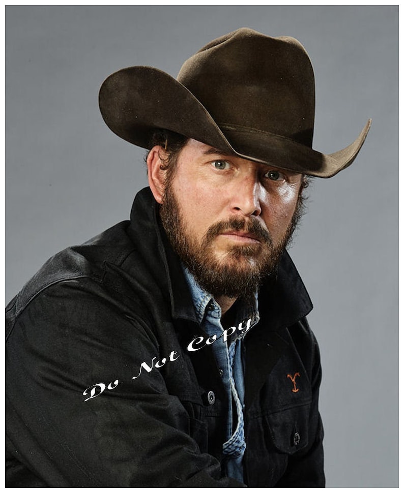 Yellowstone 8x10 Custom Photo Cole Hauser as Rip Wheeler Etsy