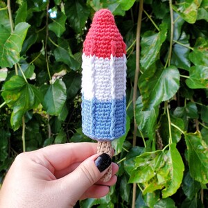 Ice Pops Crochet PATTERN ONLY, Crochet Food, Amigurumi, Crochet Ice Lollies, Ice Cream, Icicles, Crochet Ice Lolly, Ice Pop image 9