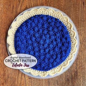 Berry Pie Crochet Pattern: Amigurumi Play Food (PDF Pattern)