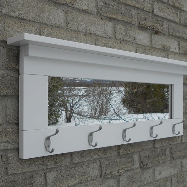 Mirror Coat Rack Etsy