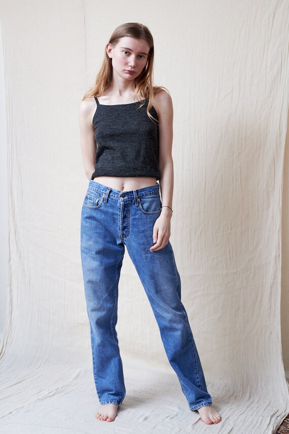 Vintage Levi's 618 28 Waist Jeans Blue 