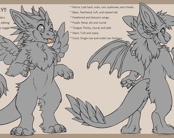 Dutch Angel Dragon Base - PSD file only