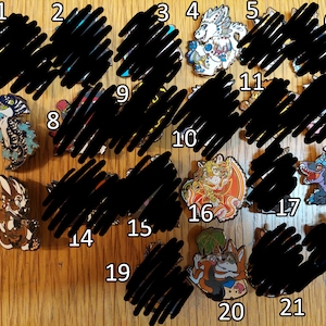 Fursona Pins Batch #1