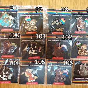 Fursona Pins Batch #3