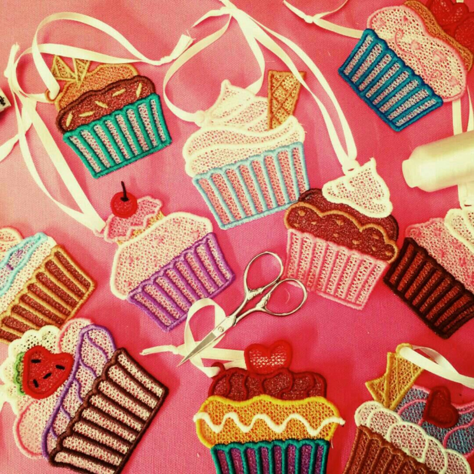 FSL Ornament Design Set 10 ITH Free Standing Lace Designs Etsy