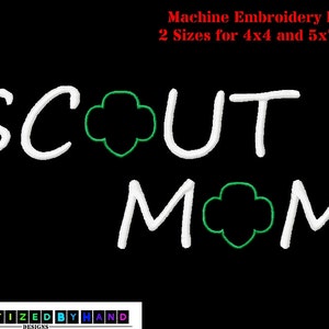 Scout Embroidery Design on Etsy - Scout Machine Embroidery Design - Scouts 2 Sizes
