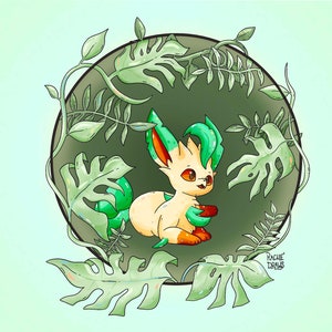 Leafeon Digital Download
