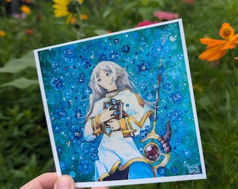 Anime 5x5 and 8.5x11 Prints