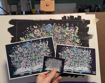 Flower Book 4x6, 5x7, 8.5x11 Prints