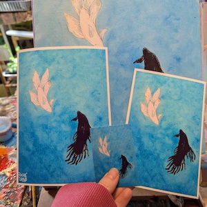 Geto and Gojo Fish 4x6, 5x7, and 8.5x11 Prints