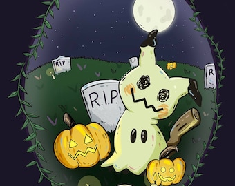 Halloween Mimikyu Digital Descargar