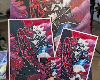 Anime print 4x6, 5x7, 8.5x11