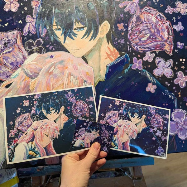 Anime 4x6, 5x7, 8.5x11 Print
