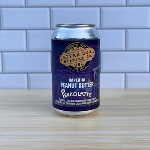 Hazelnut Coffee River Dog Brewery 12oz Beer Can Candle