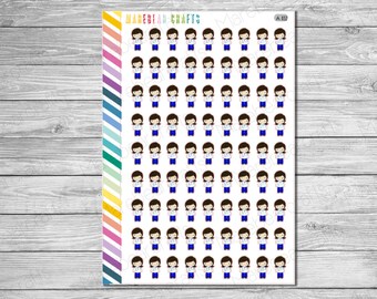 Nurse in Scrubs Stickers Vol 2 CUSTOMIZABLE