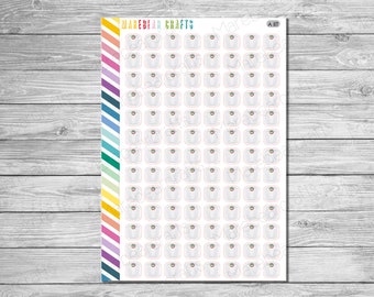 Scale/Weight Planner Stickers