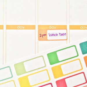 24 Appointment Label Stickers! free CUSTOMIZATION for your Erin Condren Life Planner, Plum Planner, Filoflax, or calendar!