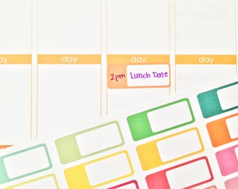 24 Appointment Label Stickers! free CUSTOMIZATION for your Erin Condren Life Planner, Plum Planner, Filoflax, or calendar!