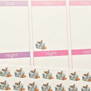 30 Dog Bath Time/Dog Grooming Stickers! Perfect for your Erin Condren Life Planner, Filofax, Plum Paper & other planner or scrapbooking!