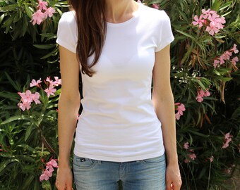 Plain White T Shirt - Etsy