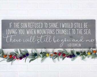 Led Zeppelin Quotes Etsy