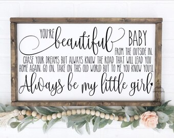 baby girl room signs