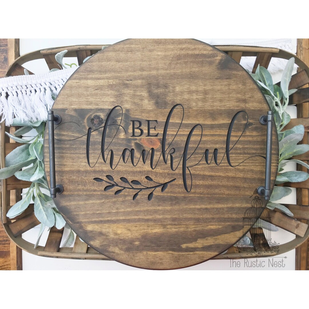 Serving Tray Wood Serving Tray Engraved Wood Serving Tray Etsy UK