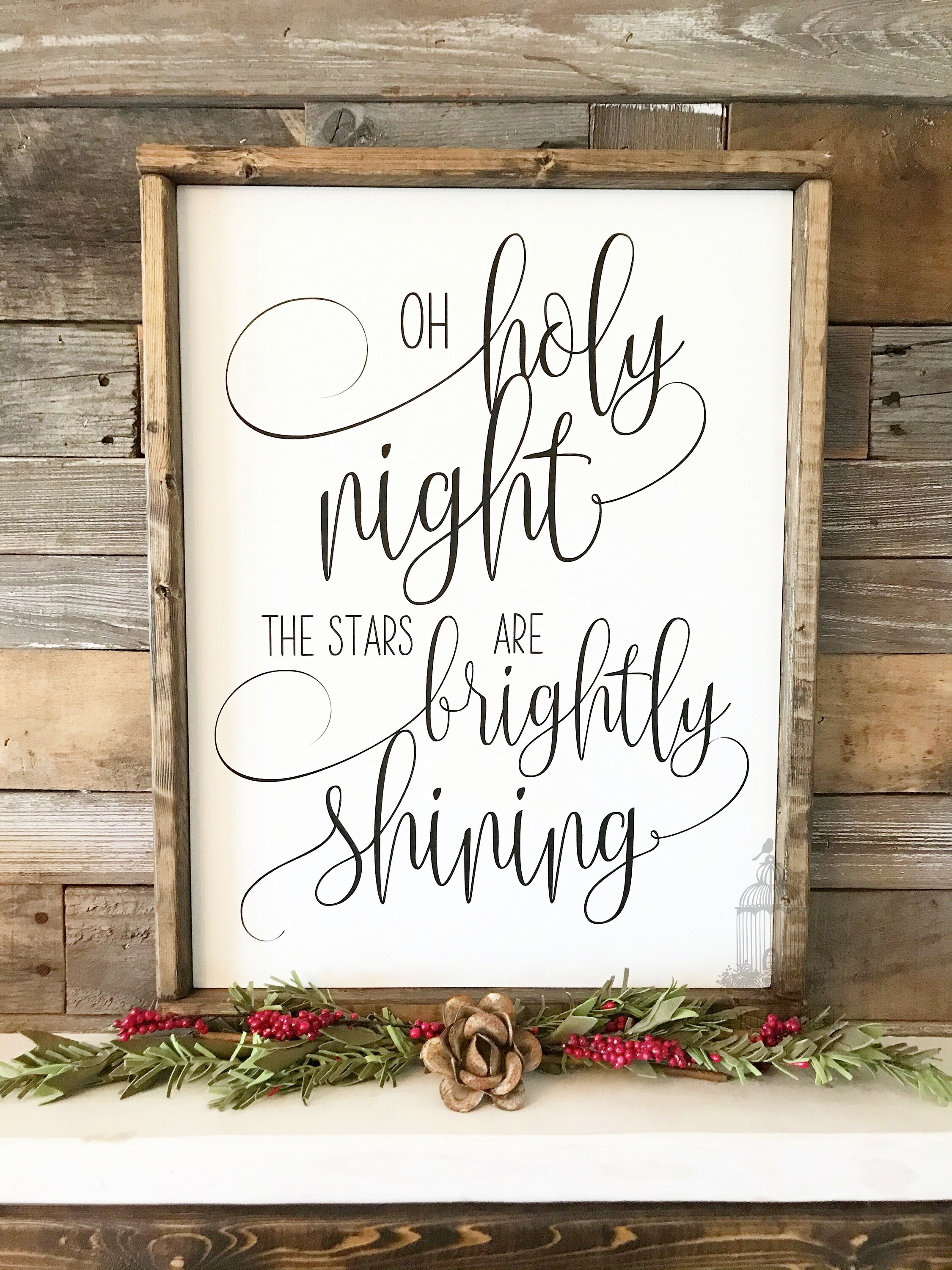 12.5 Oh Holy Night Sign