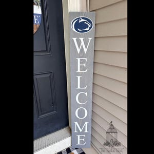 Penn State Nittany Lions Front Porch Welcome Sign