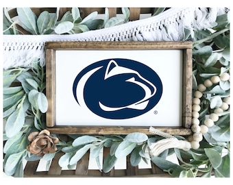 Penn State Sign | We Are Sign | Nittany Lions Sign | PSU | Penn State Merch | WE ARE | Penn State Logo Sign | Penn State Nittany Lions