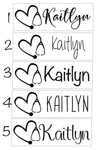Nurse Name Tag Sign Doctor Name Tag Sign Nurse Gift - Etsy