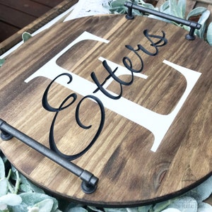 Serving Tray | Personalized Wood Serving Tray | Engraved Wood Serving Tray | Breakfast in bed | Personalized Tray | Wood Serving Tray