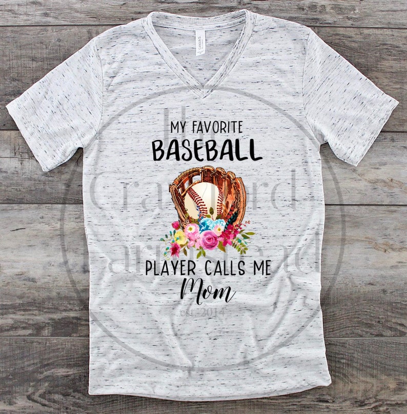 Calls Me Mom MTO Baseball Sister Baseball My Favorite Baseball Player Mommy and Me Mom of Boys Baseball Mom Mommy and Me Shirts