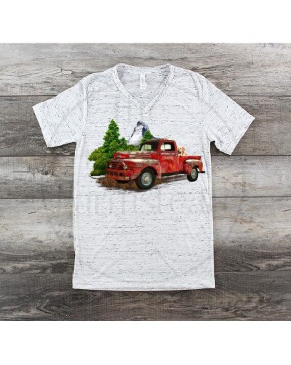 Old Red Truck Shirt Vintage Ted Truck T 