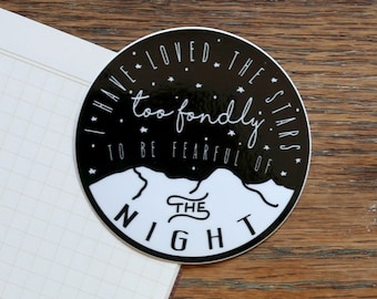 Vinyl Sticker - Love the Stars - Glossy