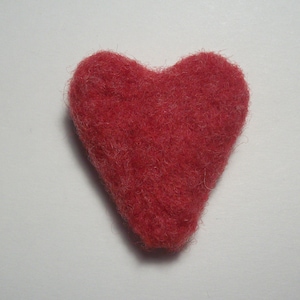 Needle Felt Heart