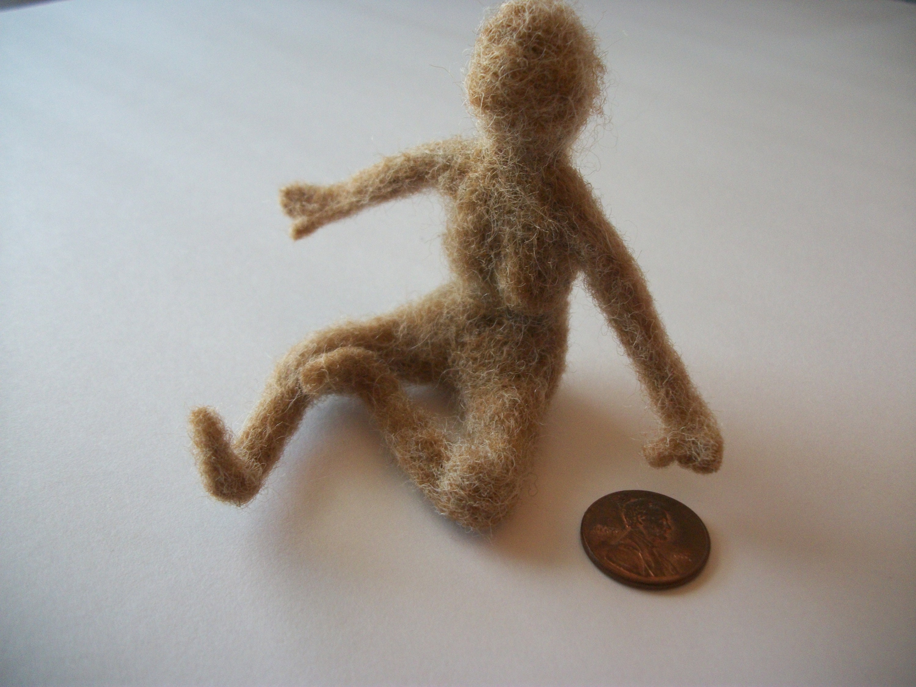 Needle Felt Yoga Woman, Felted Person, Felted Yoga Person Etsy UK